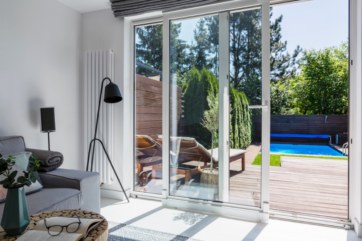 sliding glass door repair in Lake county